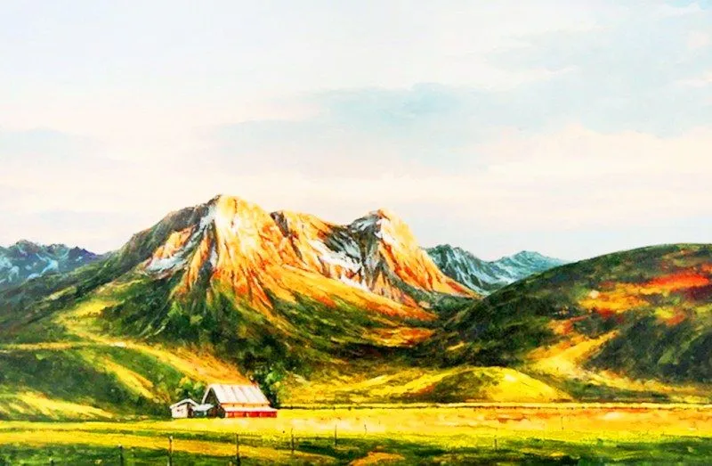 Imágenes Arte Pinturas: Cuadros de paisajes fáciles para pintar al ...