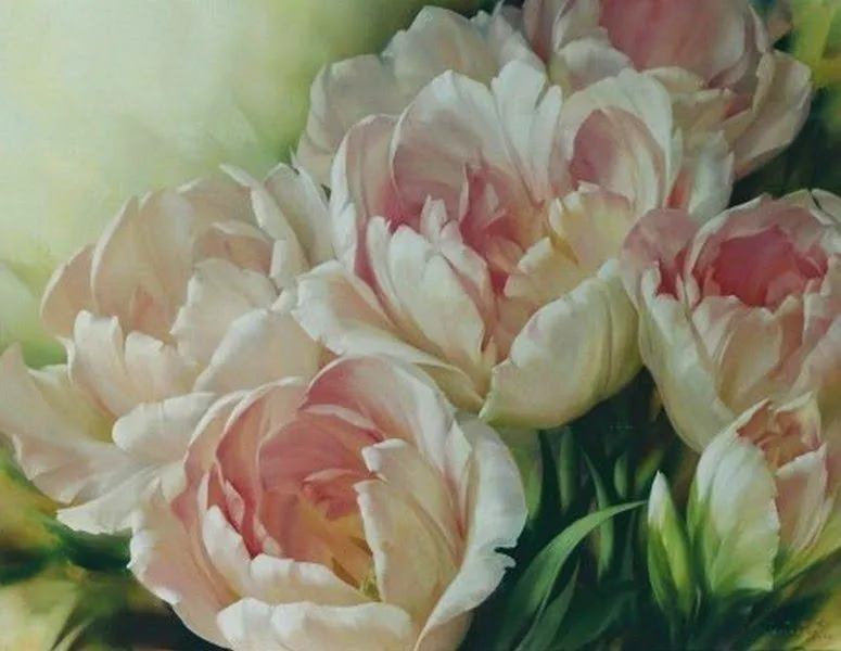 Imágenes Arte Pinturas: (Flores) Cuadros de Rosas