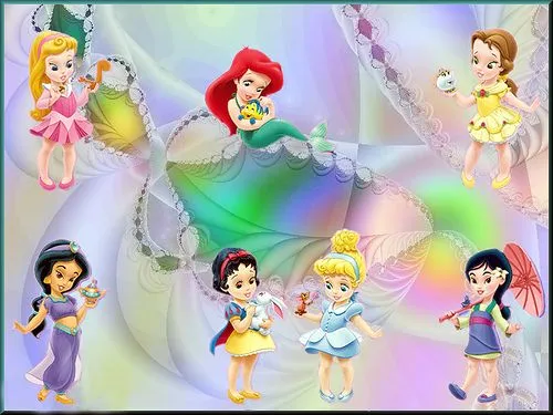 Fiestas infantiles :Baby princesas Disney « Angel o Demonio