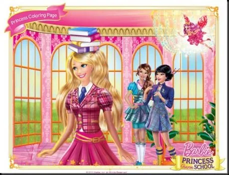 Imagenes de barbie escuela de princesas para FaceBook - Imagui