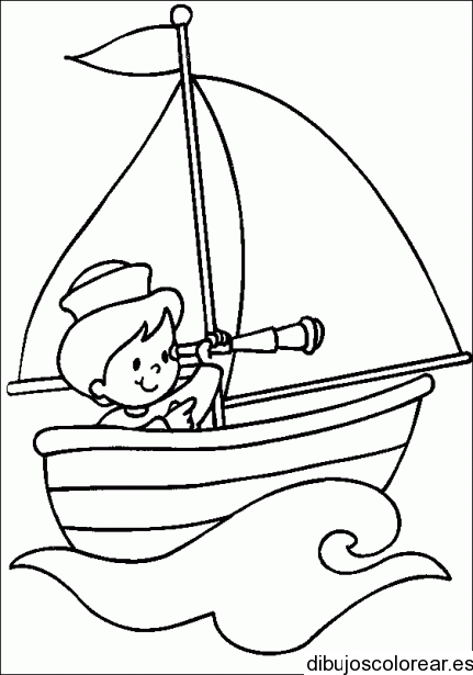 El niño y la mar para dibujar - Imagui