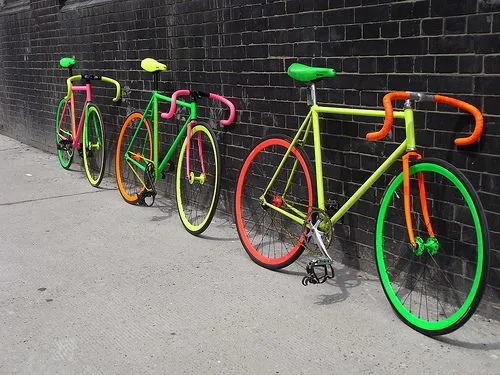 Imagenes de bicicletas de colores - Imagui