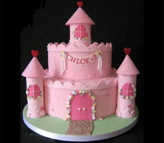 Como hacer una torta forma de castillo | Cupcake ideas | Pinterest ...