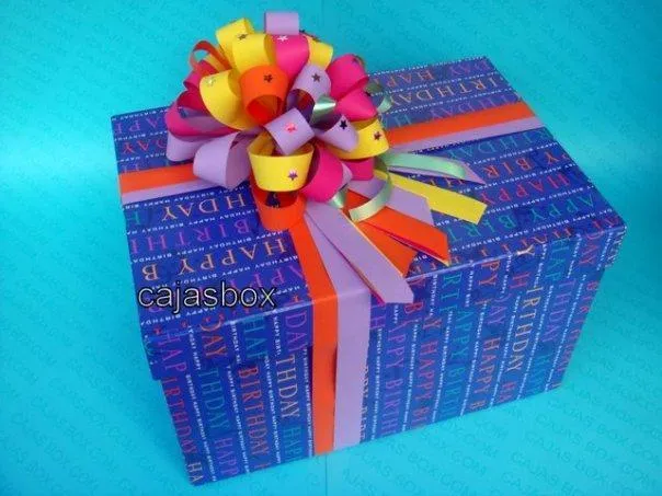 Caja decoradas para regalos - Imagui