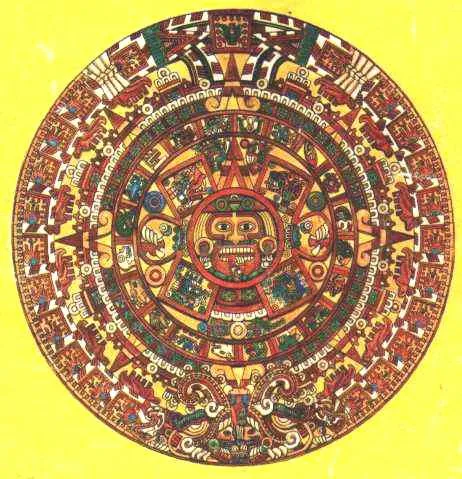 Imagenes del Calendario Azteca. La Piedra del Sol. El Calendario ...