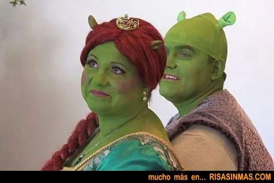 boda-humana-de-Fiona-y-Shrek- ...