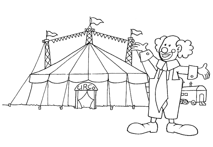 Dibujo del circo - Imagui