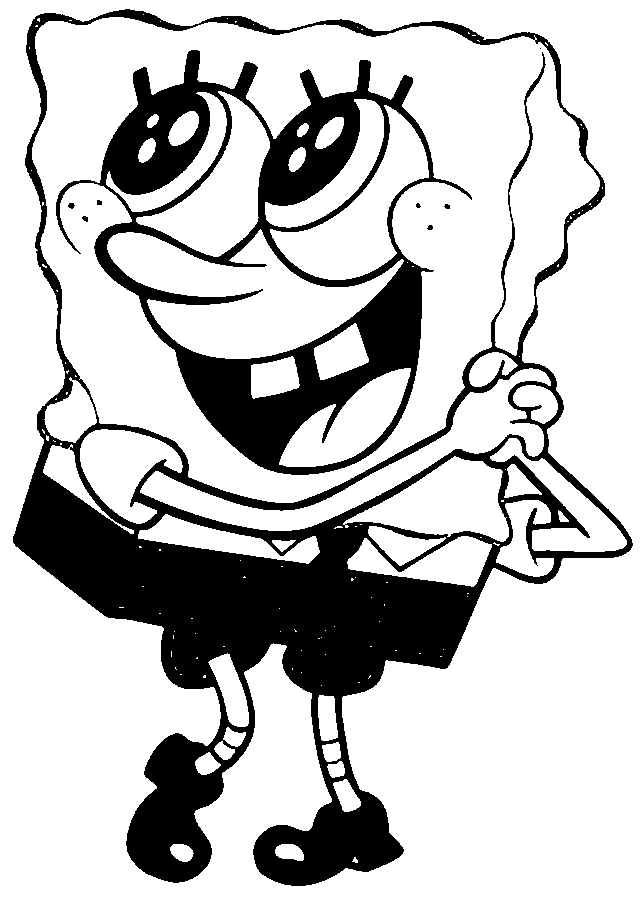 Imágenes para colorear a Bob Esponaja-3 | Bob Esponja 3000 Imágenes para colorear a Bob Esponaja-3 | Bob Esponja 3000