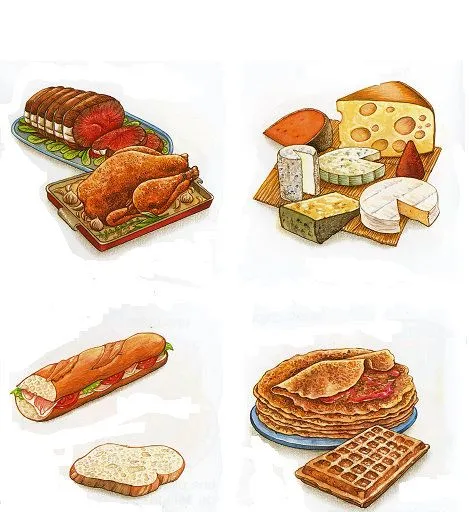 Imagenes de comida para imprimir-Imagenes y dibujos para imprimir