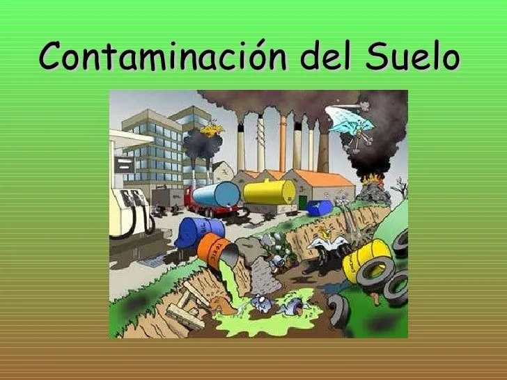 Imagenes de la contaminacion del suelo en caricatura - Imagui