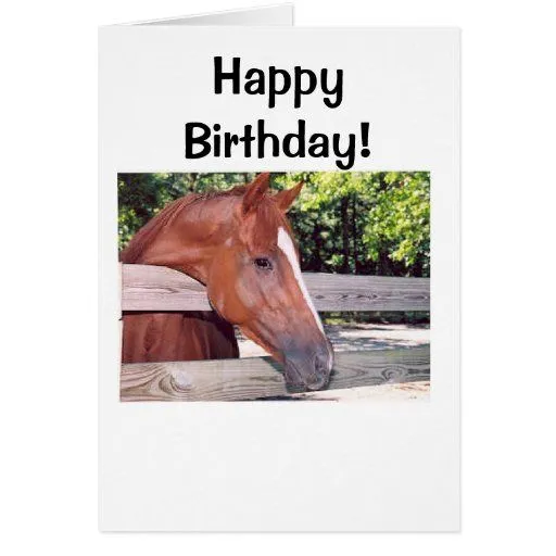 Imagenes de cumpleaños de caballos - Imagui