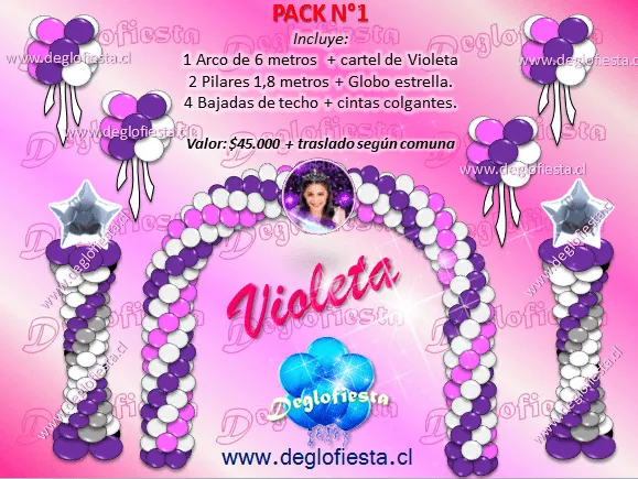 Imagenes de decoracines de violeta - Imagui