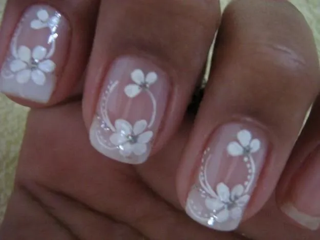 diseños de uñas sencillos para los pies | Cristina
