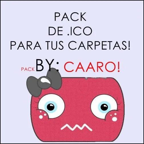 Iconos para decorar tus carpetas by ~CaroSelenatica on deviantART