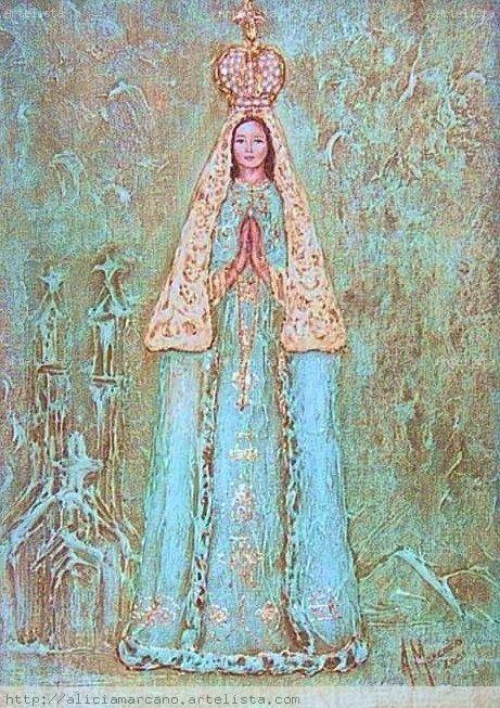 Imagenes para dibujar de la virgen del valle - Imagui