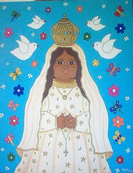 La virgen del valle dibujo - Imagui