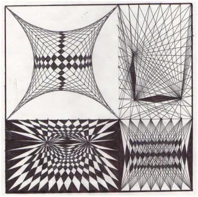 Dibujos fáciles de arte abstracto geométrico - Imagui