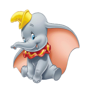 Imagenes de dibujos animados: Dumbo