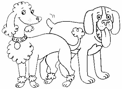 Dibujos de perros para colorear y imprimir - Imagui