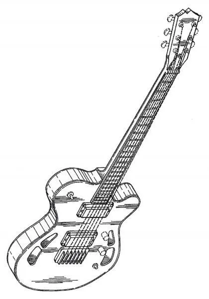 Imagenes de dibujos de guitarras - Imagui