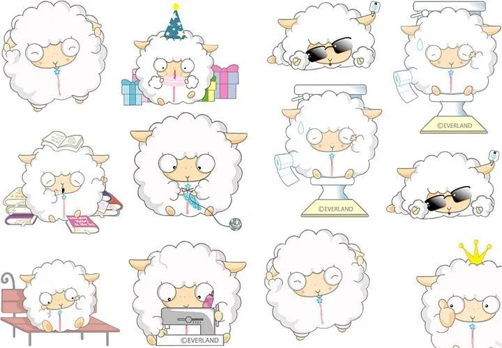 Imagenes de Dibujos de ovejitas tiernas | ovejitas | Pinterest ...