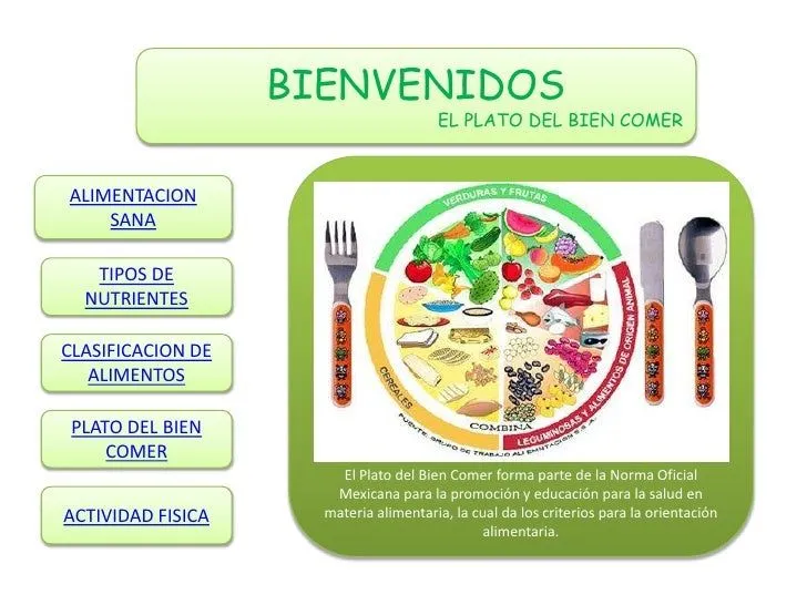 Imagenes d dibujos del plato del buen comer - Imagui