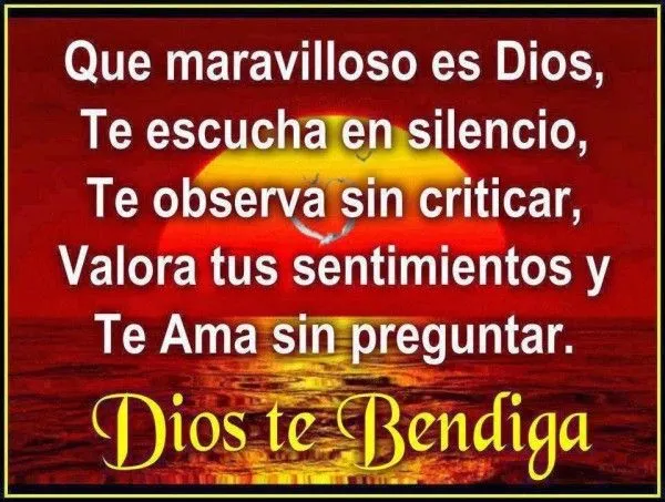 Imágenes de Dios con frases y mensajes cristianos de reflexión ...