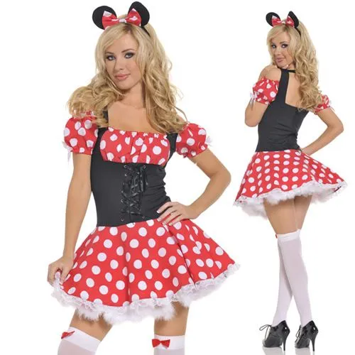 Vestidos de Minnie Mouse adultos - Imagui