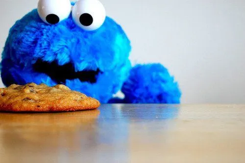Imagenes de elmo y come galletas azul - Imagui