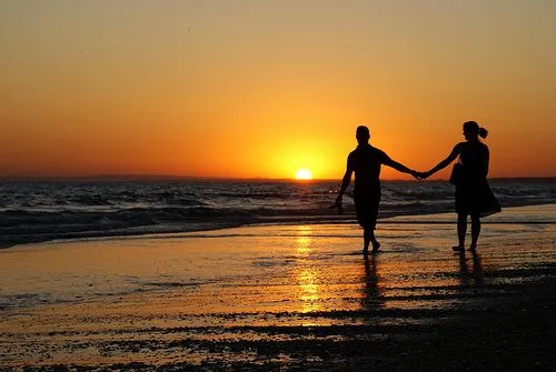 imágenes románticas de playa | Mi amor... Te amo !