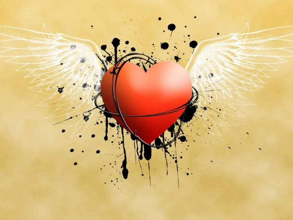 Ver Imagenes Para Facebook: corazones para facebook con alas