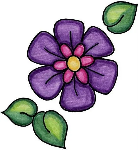 Imagenes de flores y mariposas - Imagenes y dibujos para imprimir-Todo ...