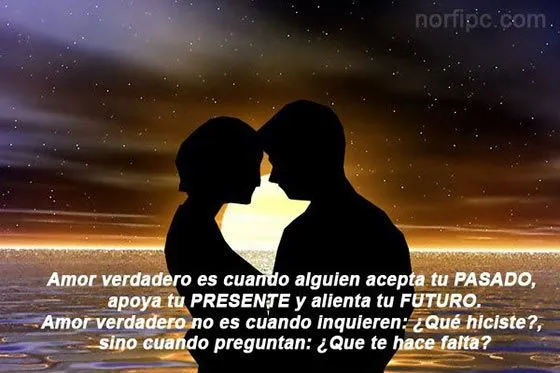 Imágenes y fotos adornadas con frases de amor para Facebook