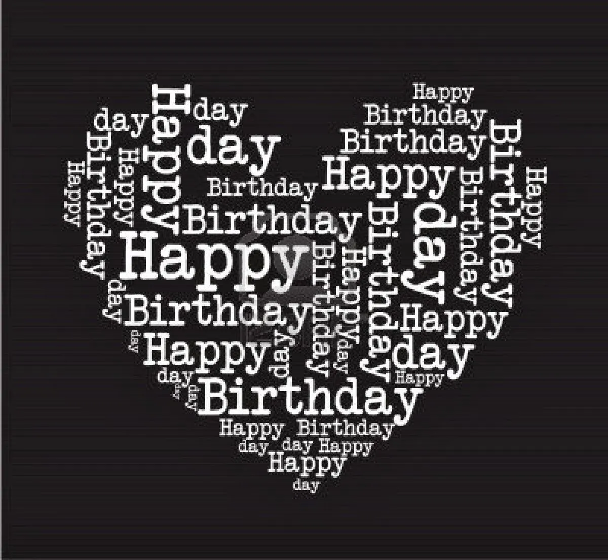 Imagenes y fotos: Tarjetas de Cumpleaños en Blanco y Negro Imagenes y fotos: Tarjetas de Cumpleaños en Blanco y Negro