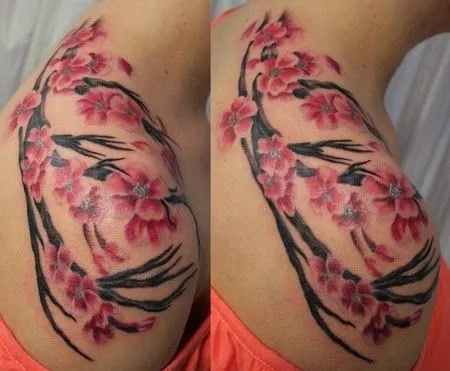 Imagenes y fotos: Tatuajes para Mujeres, Flores, parte 2