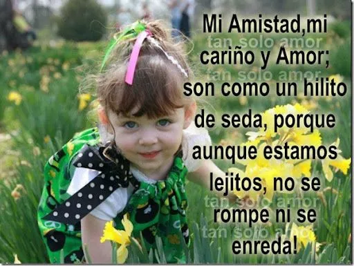 Imágenes con frases de amor y amistad con niños frases amor ... Imágenes con frases de amor y amistad con niños frases amor ...