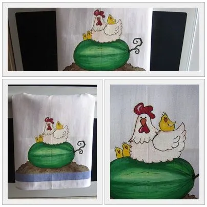 Imagenes de gallinas cocineras para pintar en tela - Imagui