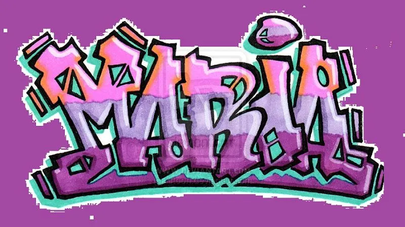 Grafitis que digan maria - Imagui