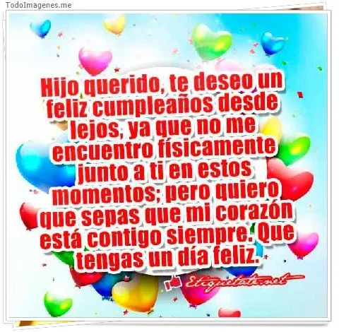 Ver Imagenes de Hijo querido, te deseo un feliz cumpleaños desde ... Ver Imagenes de Hijo querido, te deseo un feliz cumpleaños desde ...