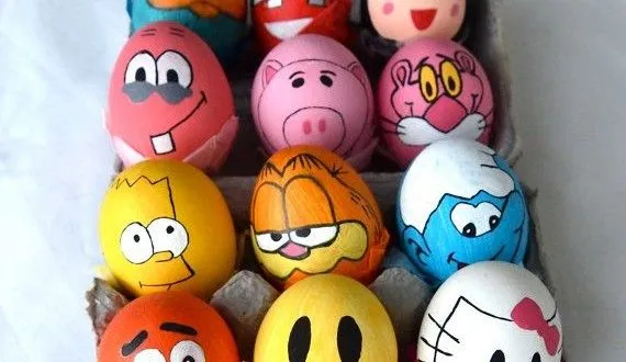 Imágenes de huevos decorados - Imagui