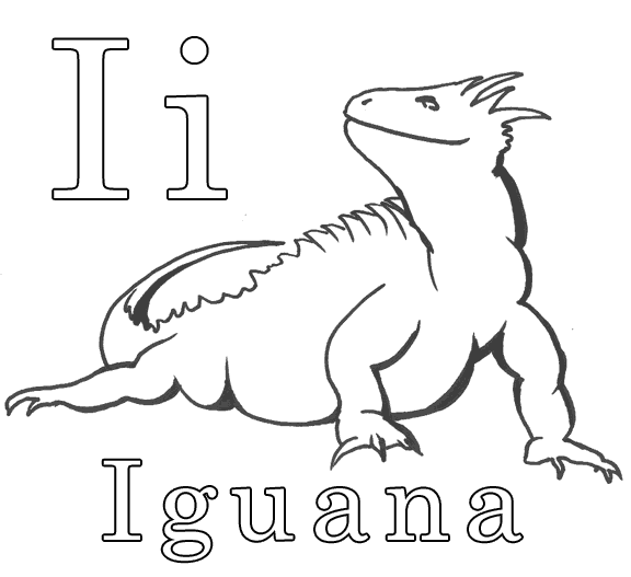 Imagenes de iguanas para colorear e imprimir - Imagui
