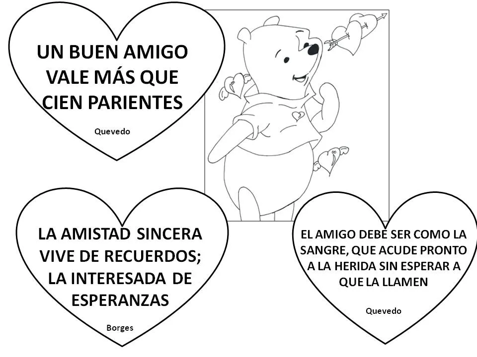 Imagenes • Imagenes de winnie pooh con mensajes de amistad Imagenes • Imagenes de winnie pooh con mensajes de amistad