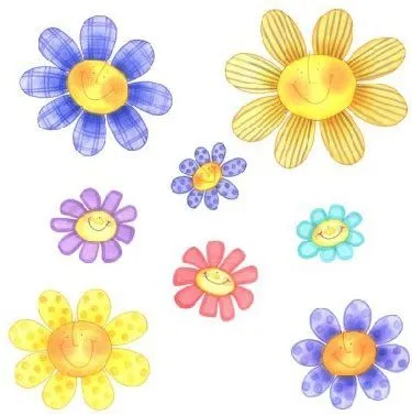 Imagenes infantiles de flores para imprimir - Imagenes y dibujos ...