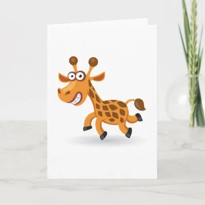 Imagenes de jirafas bebés animadas - Imagui