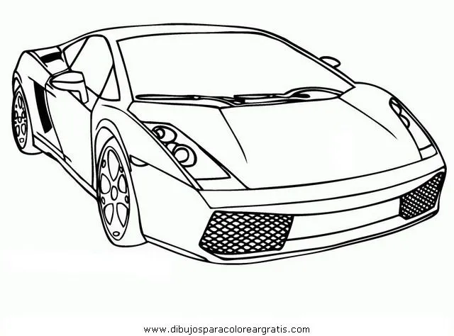 Lamborghini para colore - Imagui