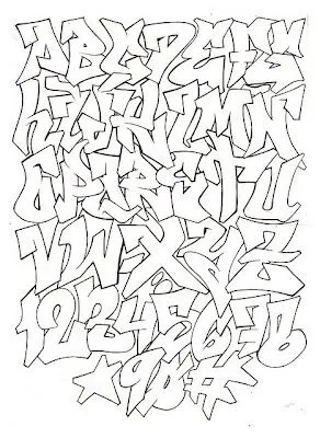 El abecedario en letras cholas - Imagui
