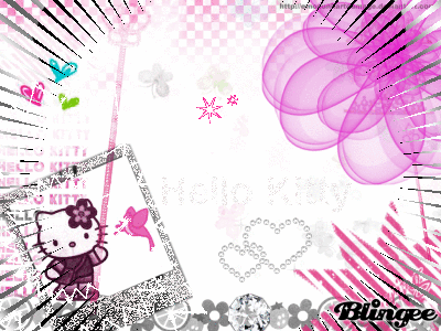 El mundo cibernetico de Hello Kitty: CORAZONES con brillo pARA ...