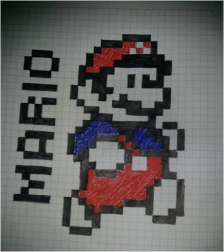 Imagenes de Mario Bros pixeladas - Imagui