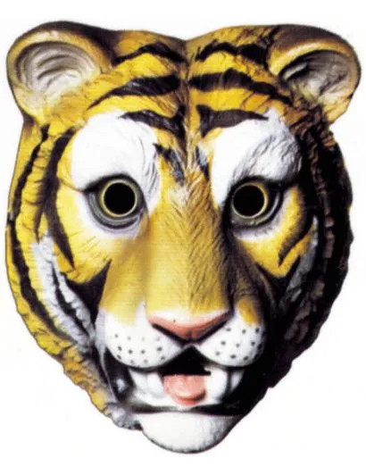 Mascara de un tigre - Imagui
