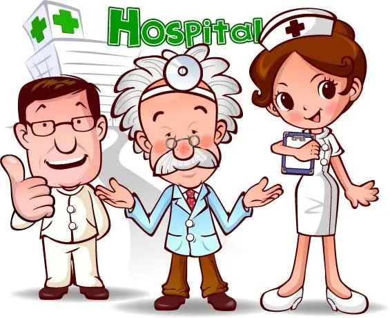 Caricaturas medicos y enfermeras - Imagui